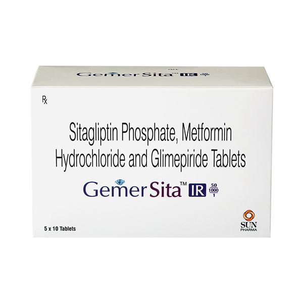 GEMER SITA IR 50/1000/1 Tablet 10's