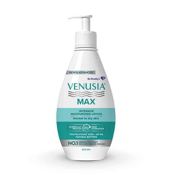 VENUSIA MAX NEW & ADVANCED PGA+4D HA INTENSIVE MOISTURIZING Lotion 500g