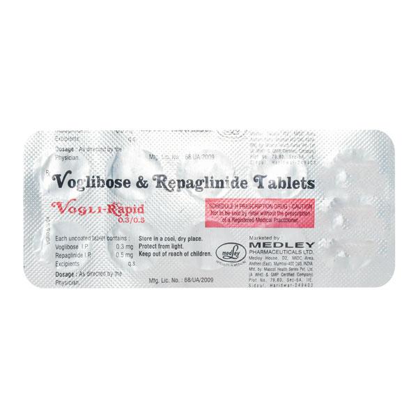Vogli Rapid 0.3/0.5mg Tablet 10'S