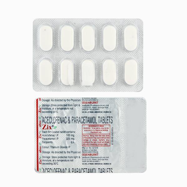 ZIX P Tablet 10'S