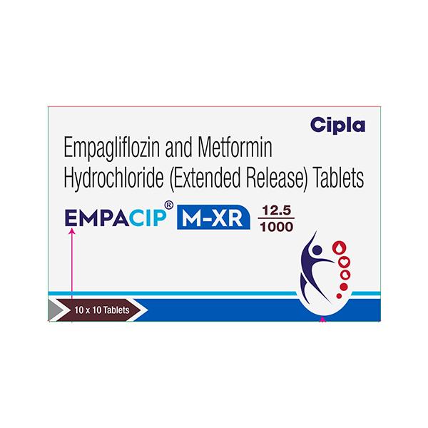EMPACIP M XR 12.5/1000 Tablet 10's