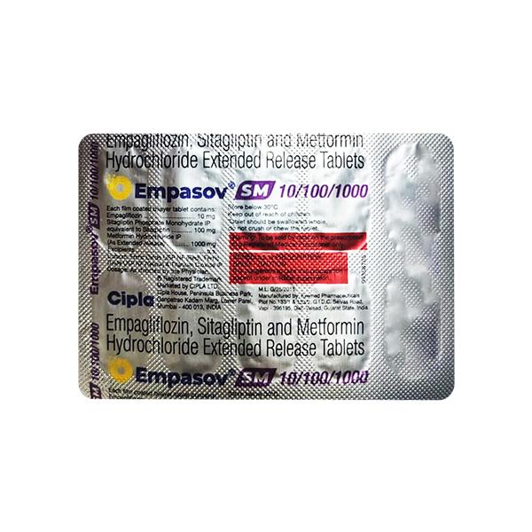 EMPASOV SM 10/100/1000 Tablet 10's