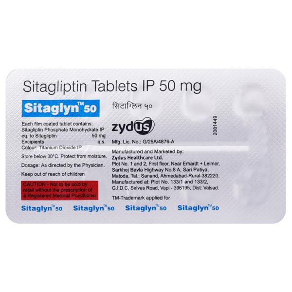SITAGLYN 50 Tablet 10's