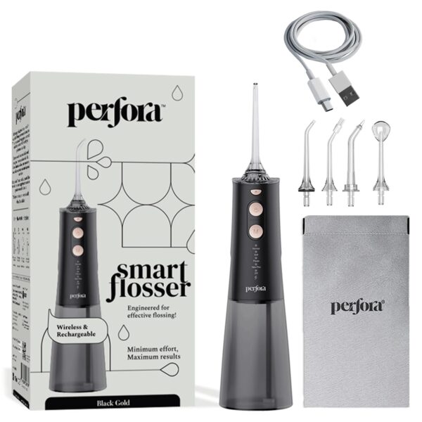 Smart Dental Flosser - Black Gold