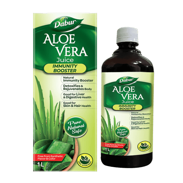 Dabur Aloe Vera Juice | For Immunity, Detoxification, Digestion, Skin & Hair