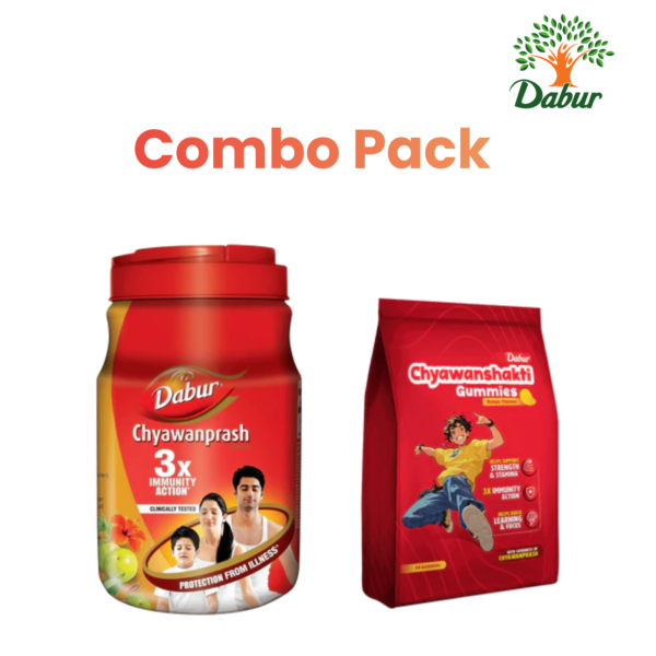 Dabur Chyawanprash + Chyawanshakti Gummies Value Pack