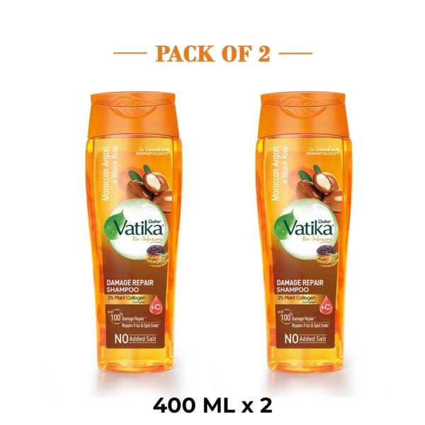 Dabur Vatika Bio Infusions Damage Therapy shampoo 400ml