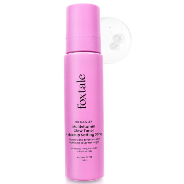 FOXTALE MULTIVITN GLOW TONER+MAKEUP SETTING SPRAY 150ML