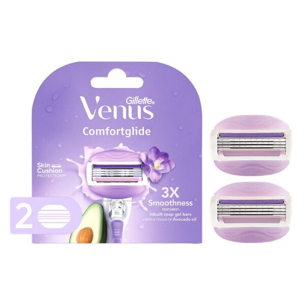 Gillette Venus Comfortglide Cartridge, 2 Count