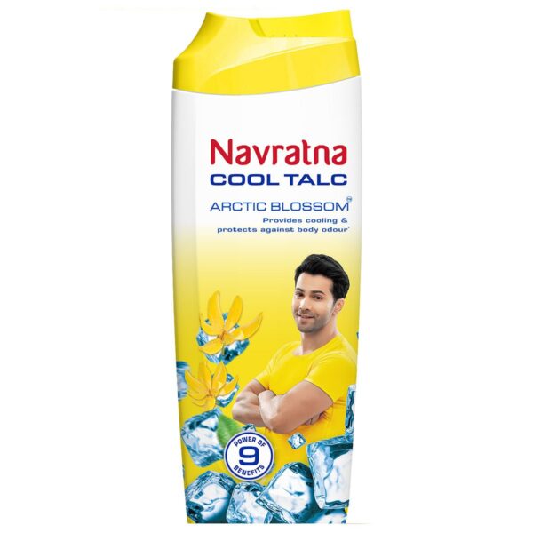 Navratna Arctic Blossom Cool Talc, 200 gm