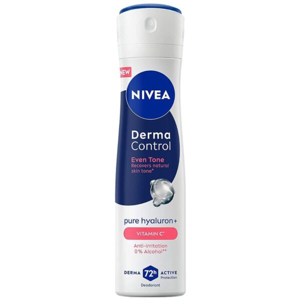 Nivea Derma Control Even Tone Deo Spray, 150 ml