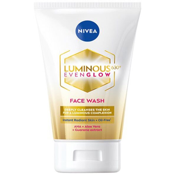 Nivea Luminous 630 Even Glow Face Wash, 100 ml