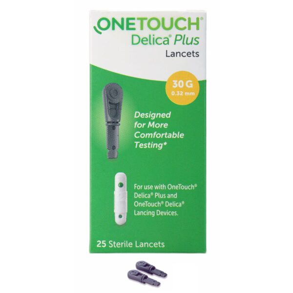 OneTouch Delica Plus Lancets, 25 Count
