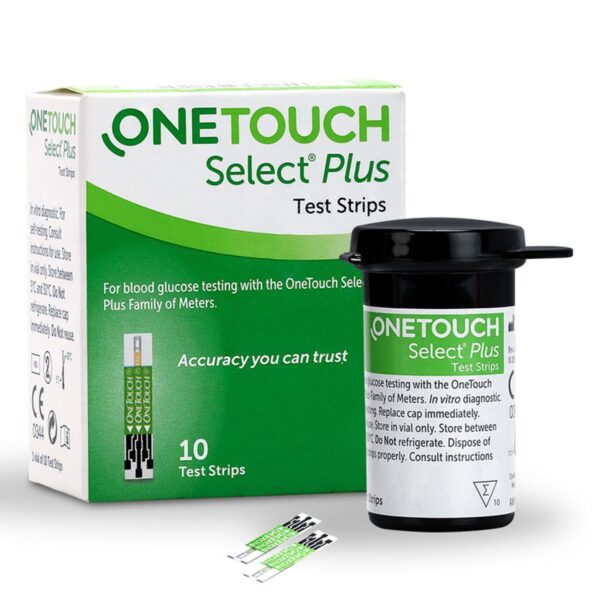 OneTouch Select Plus Test Strips, 10 Count