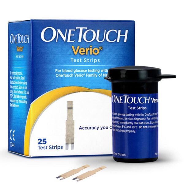 OneTouch Verio Test Strips, 25 Count