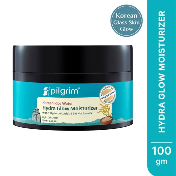 Pilgrim Korean Ricewater Hydraglow Moisturizer, 100 gm