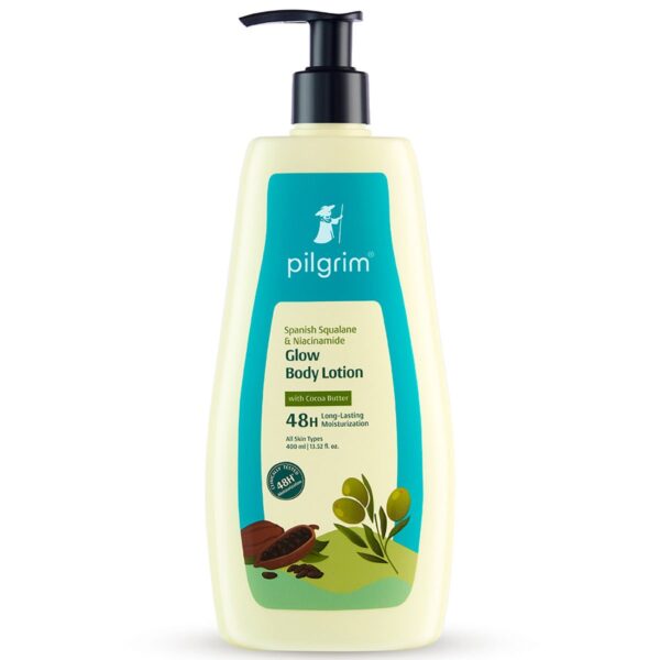 Pilgrim Squaline & Niacinamide Glow Body Lotion, 400 ml
