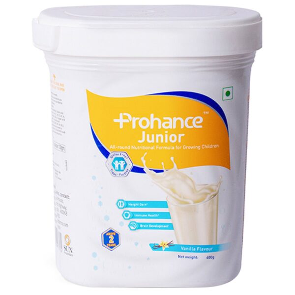 Prohance Junior Vanilla Flavour Nutritional Drink Powder, 400 gm