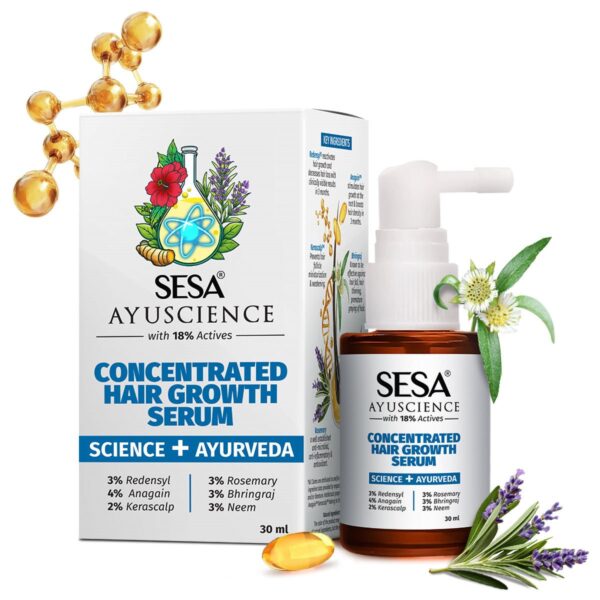 Sesa Ayuscience Concentrated Hair Growth Serum, 30 ml