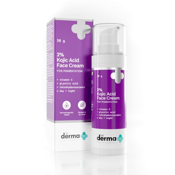 The Derma Co 2% Kojic Acid Face Cream, 30 gm