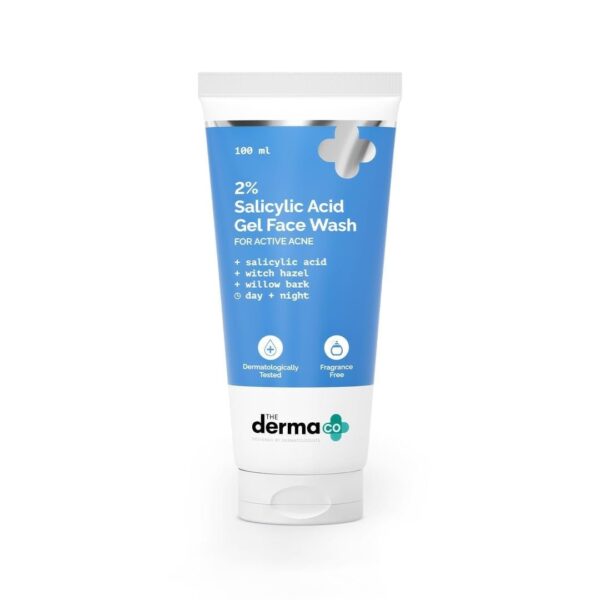 The Derma Co 2% Salicylic Acid Face Wash Gel, 100 ml