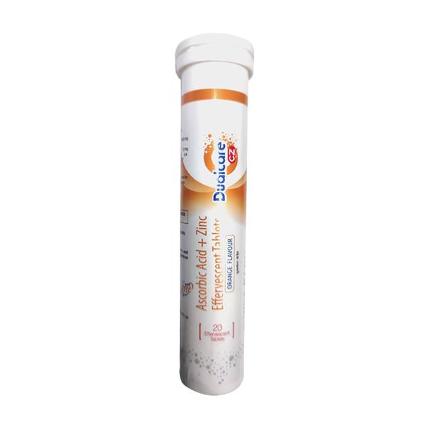 DUALCARE CZ SUGAR FREE ORANGE FLAVOUR Effervescent Tablet 20's