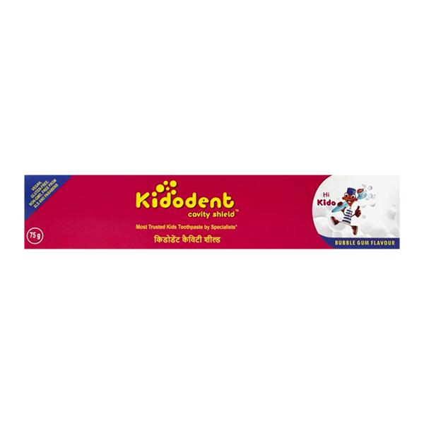 KIDODENT CAVITY SHIELD BUBBLE GUM FLAVOUR Tooth Paste 75g