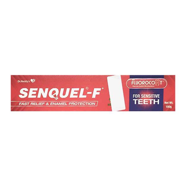 SENQUEL F+ FAST RELIEF & ENAMEL PROTECTION Tooth Paste 100g
