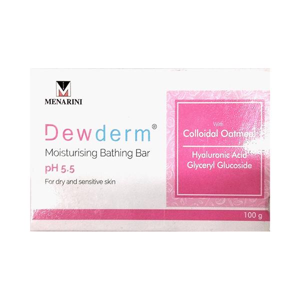 DEWDERM MOISTURISING PH 5.5 Bathing Bar 100gm