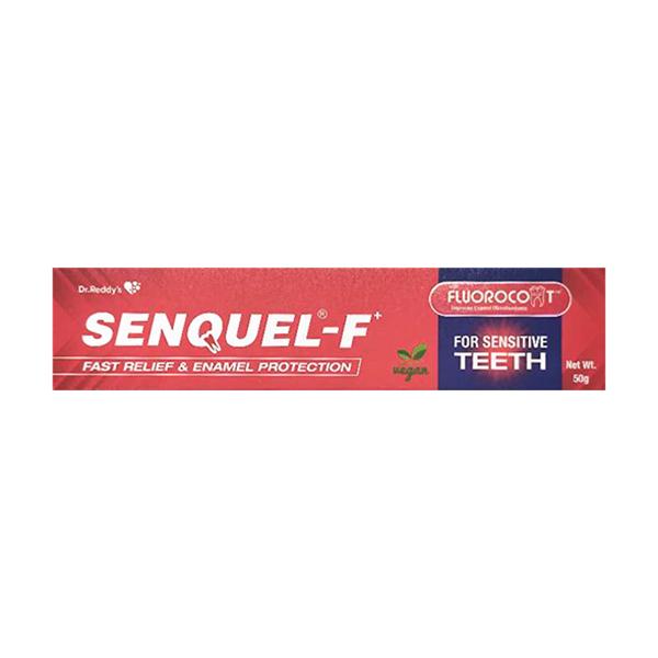 SENQUEL F+ FAST RELIEF & ENAMEL PROTECTION Tooth Paste 50g