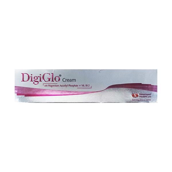 DIGIGLO WITH MAGNESIUM ASCORBYL PHOSPHATE + VIT B12 Cream 20g