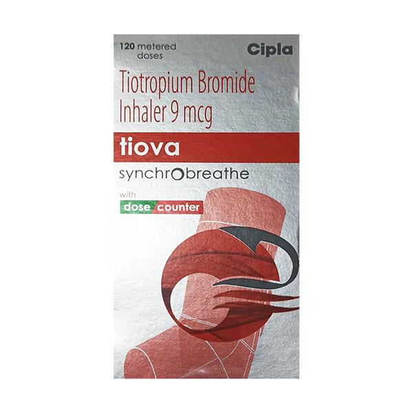 TIOVA SYNCHROBREATHE with Dose Counter 120MD Inhaler 8.4g