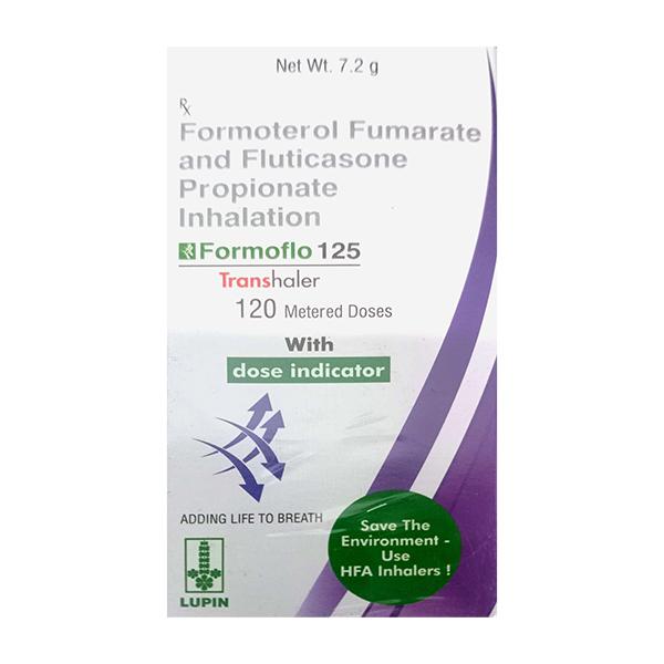 FORMOFLO 125 WITH DOSE INDICATOR 120md Transhaler 7.2g