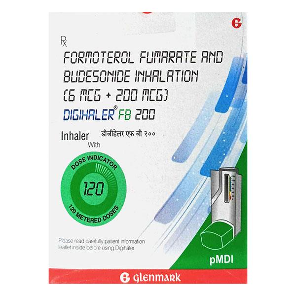 DIGIHALER FB 200 WITH DOSE INDICATOR 120md Inhaler 7.2g