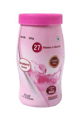 Macprot Resp Strawberry Flavour Powder 200 gm
